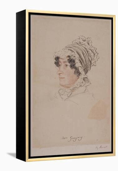 Mrs Hannah Gregory-William Henry Hunt-Framed Premier Image Canvas