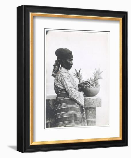 Mrs Harding, Who Walks 30 Miles Daily, c.1920-S. W. Partridge & Co.-Framed Giclee Print