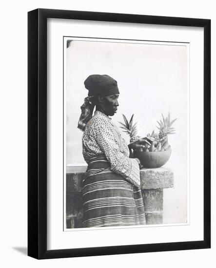 Mrs Harding, Who Walks 30 Miles Daily, c.1920-S. W. Partridge & Co.-Framed Giclee Print