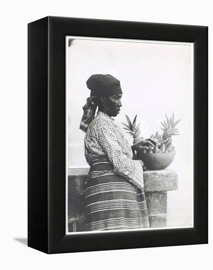 Mrs Harding, Who Walks 30 Miles Daily, c.1920-S. W. Partridge & Co.-Framed Premier Image Canvas