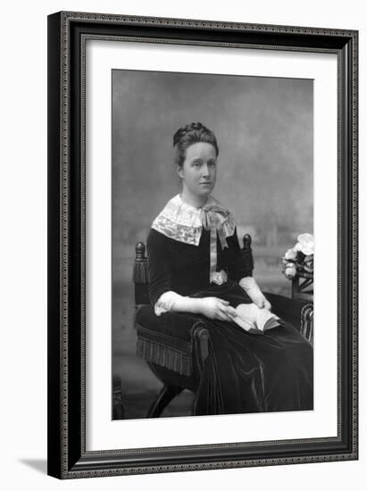 Mrs Henry Fawcett, 1890-W&d Downey-Framed Photographic Print