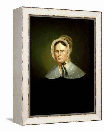 Mrs. Henry Lewis (Elizabeth Morton Woodson) 1838-39-George Caleb Bingham-Framed Premier Image Canvas