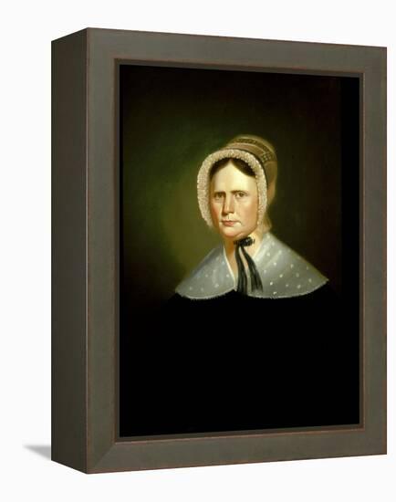 Mrs. Henry Lewis (Elizabeth Morton Woodson) 1838-39-George Caleb Bingham-Framed Premier Image Canvas