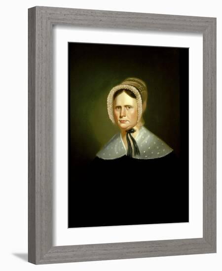 Mrs. Henry Lewis (Elizabeth Morton Woodson) 1838-39-George Caleb Bingham-Framed Giclee Print