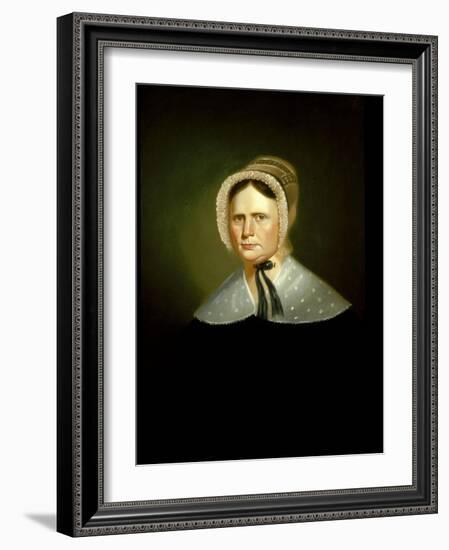 Mrs. Henry Lewis (Elizabeth Morton Woodson) 1838-39-George Caleb Bingham-Framed Giclee Print