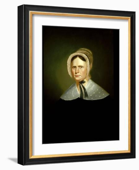 Mrs. Henry Lewis (Elizabeth Morton Woodson) 1838-39-George Caleb Bingham-Framed Giclee Print