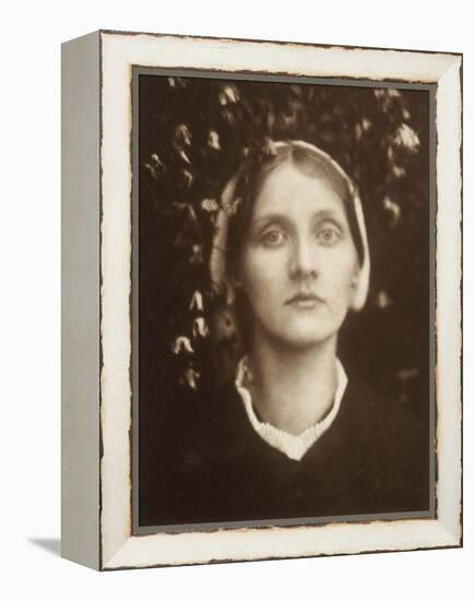 Mrs Herbert Duckworth-Julia Margaret Cameron-Framed Premier Image Canvas