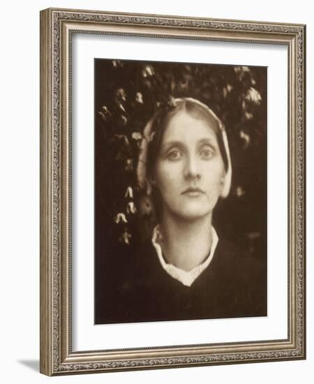 Mrs Herbert Duckworth-Julia Margaret Cameron-Framed Giclee Print