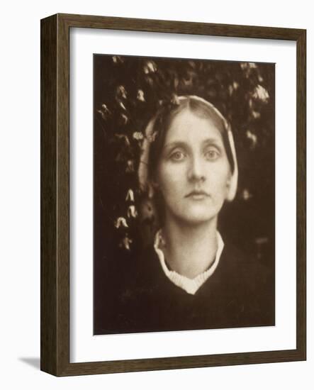 Mrs Herbert Duckworth-Julia Margaret Cameron-Framed Giclee Print