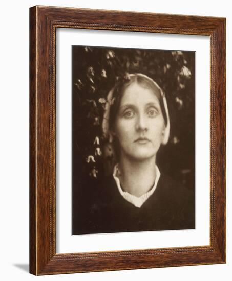 Mrs Herbert Duckworth-Julia Margaret Cameron-Framed Giclee Print