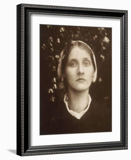 Mrs Herbert Duckworth-Julia Margaret Cameron-Framed Giclee Print