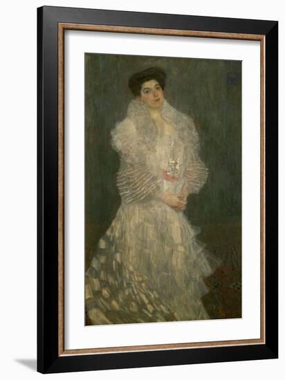 Mrs. Hermine Gallia-Gustav Klimt-Framed Giclee Print