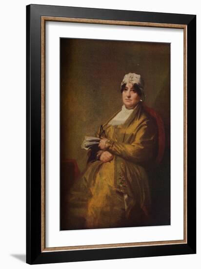 'Mrs. Hobson of Markfield', c1895-Henry Raeburn-Framed Giclee Print