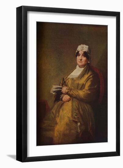 'Mrs. Hobson of Markfield', c1895-Henry Raeburn-Framed Giclee Print