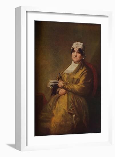 'Mrs. Hobson of Markfield', c1895-Henry Raeburn-Framed Giclee Print