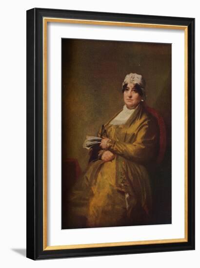 'Mrs. Hobson of Markfield', c1895-Henry Raeburn-Framed Giclee Print