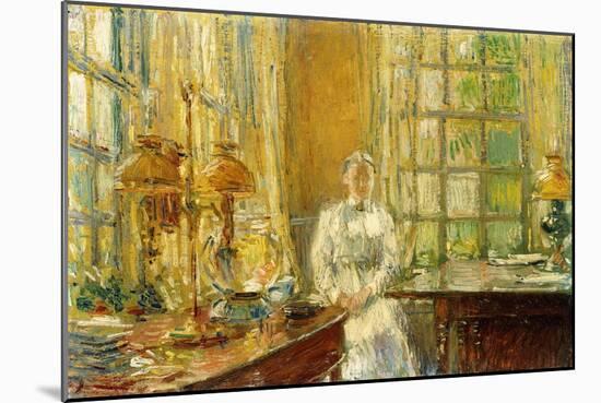 Mrs. Holley of Cos Cob, 1912-Childe Hassam-Mounted Giclee Print