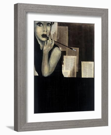 Mrs. Hollywood-Kc Haxton-Framed Art Print