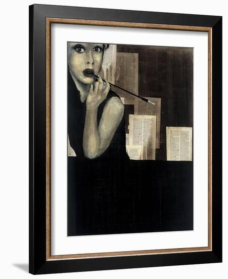 Mrs. Hollywood-Kc Haxton-Framed Art Print