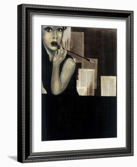 Mrs. Hollywood-Kc Haxton-Framed Art Print