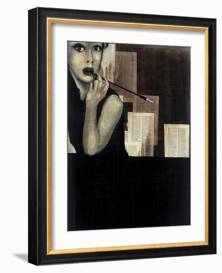 Mrs. Hollywood-Kc Haxton-Framed Art Print