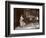 Mrs. I. M. Clark Seated at a Grand Piano, 1904-Byron Company-Framed Giclee Print