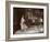 Mrs. I. M. Clark Seated at a Grand Piano, 1904-Byron Company-Framed Giclee Print