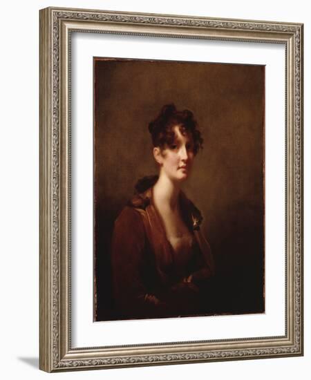 Mrs Irvine J. Boswell, C.1820 (Oil on Canvas)-Henry Raeburn-Framed Giclee Print
