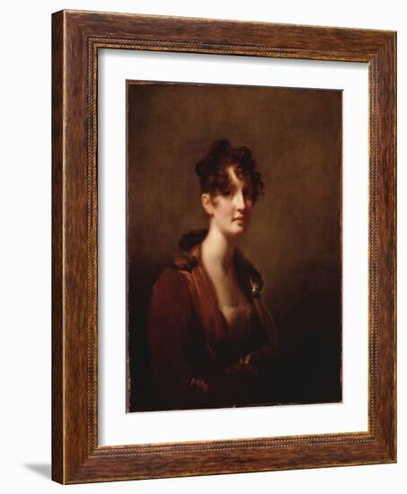 Mrs Irvine J. Boswell, C.1820 (Oil on Canvas)-Henry Raeburn-Framed Giclee Print