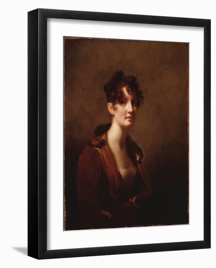 Mrs Irvine J. Boswell, C.1820 (Oil on Canvas)-Henry Raeburn-Framed Giclee Print