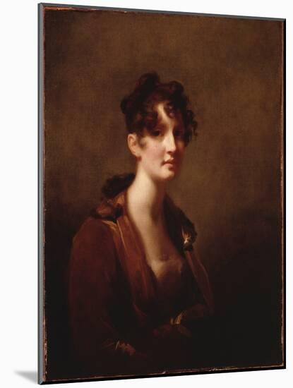 Mrs Irvine J. Boswell, C.1820 (Oil on Canvas)-Henry Raeburn-Mounted Giclee Print