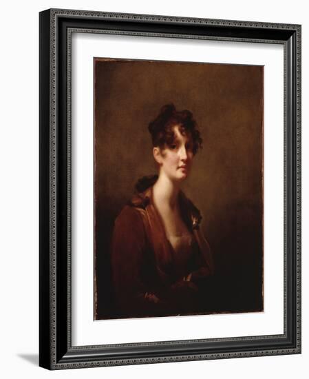 Mrs Irvine J. Boswell, C.1820 (Oil on Canvas)-Henry Raeburn-Framed Giclee Print