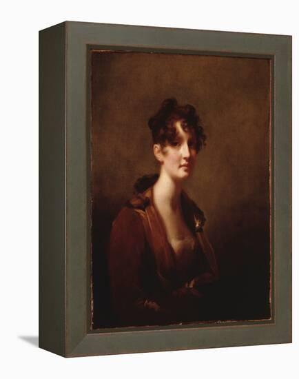 Mrs Irvine J. Boswell, C.1820 (Oil on Canvas)-Henry Raeburn-Framed Premier Image Canvas