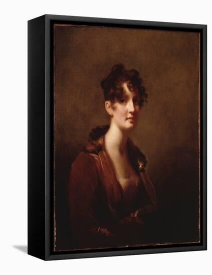 Mrs Irvine J. Boswell, C.1820 (Oil on Canvas)-Henry Raeburn-Framed Premier Image Canvas