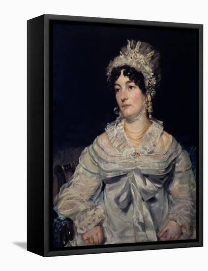 Mrs James Andrew-John Constable-Framed Premier Image Canvas