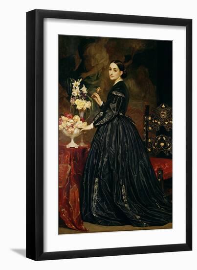 Mrs James Guthrie, c.1864-5-Frederick Leighton-Framed Giclee Print