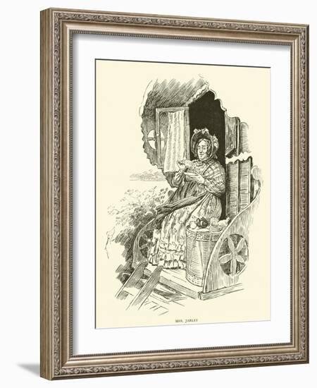 Mrs Jarley-Harold Copping-Framed Giclee Print