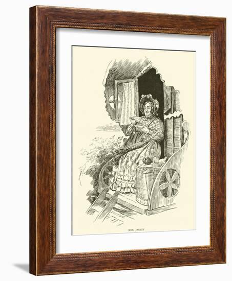 Mrs Jarley-Harold Copping-Framed Giclee Print