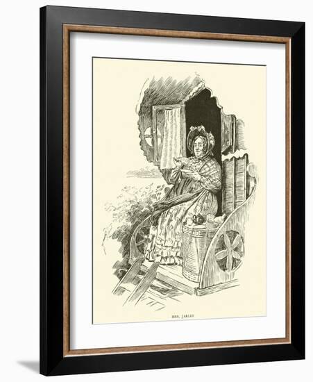 Mrs Jarley-Harold Copping-Framed Giclee Print