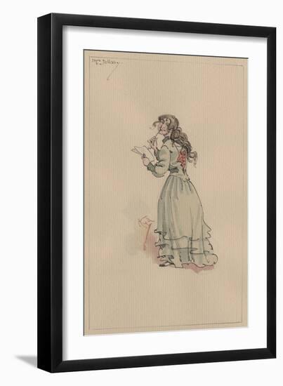 Mrs Jellaby, C.1920s-Joseph Clayton Clarke-Framed Giclee Print