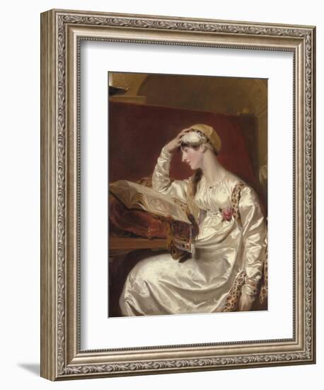 Mrs. Jens Wolff, 1803-15-Thomas Lawrence-Framed Giclee Print