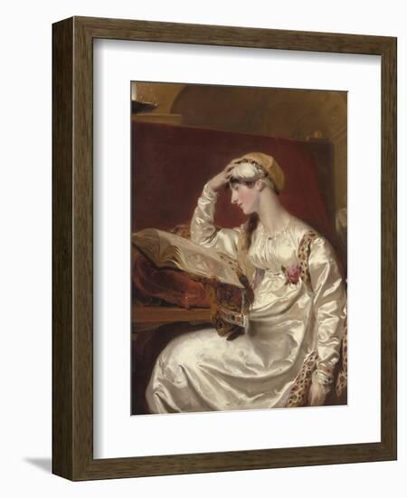Mrs. Jens Wolff, 1803-15-Thomas Lawrence-Framed Giclee Print