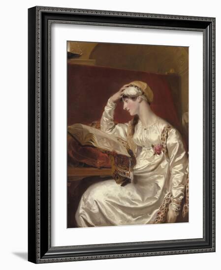 Mrs. Jens Wolff, 1803-15-Thomas Lawrence-Framed Giclee Print