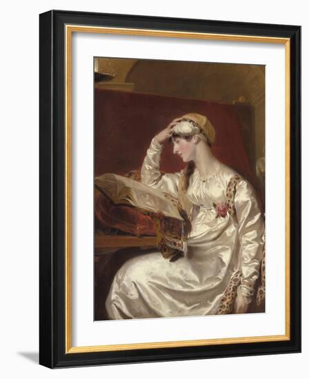 Mrs. Jens Wolff, 1803-15-Thomas Lawrence-Framed Giclee Print