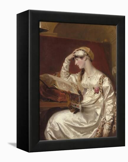 Mrs. Jens Wolff, 1803-15-Thomas Lawrence-Framed Premier Image Canvas