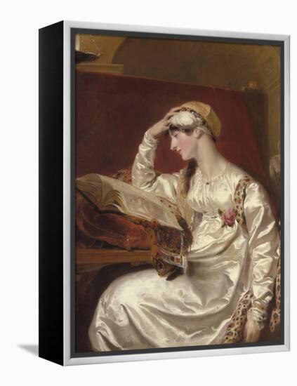 Mrs. Jens Wolff, 1803-15-Thomas Lawrence-Framed Premier Image Canvas