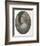 'Mrs. John Mortlock (Nee Harrison)', c1780-John Downman-Framed Giclee Print