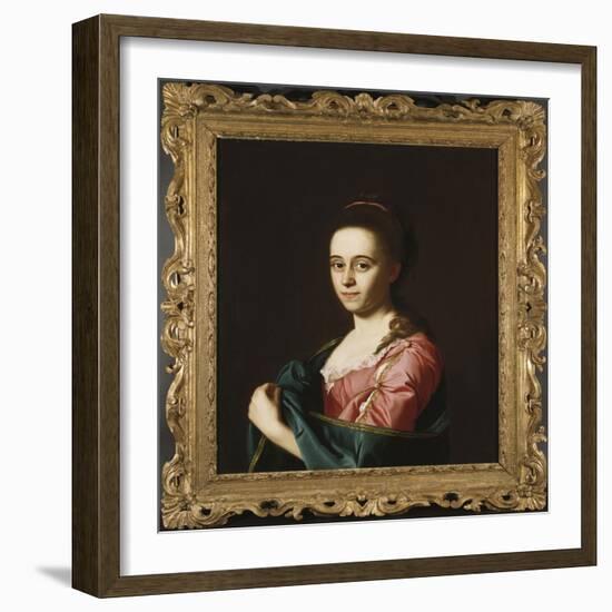 Mrs. Joshua Henshaw Ii-John Singleton Copley-Framed Giclee Print