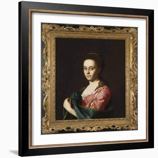 Mrs. Joshua Henshaw Ii-John Singleton Copley-Framed Giclee Print