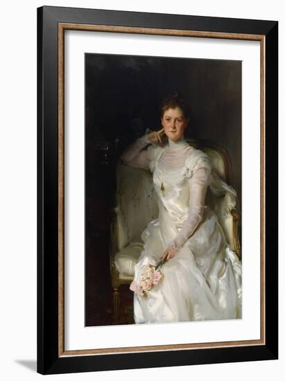 Mrs Joshua Montgomery Sears (1858-1935) 1899 (Oil on Canvas)-John Singer Sargent-Framed Giclee Print